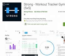 App Tập Gym Free Tiếng Việt