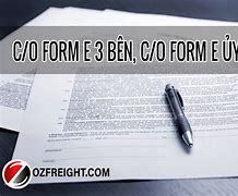 Co Form E 3 Bên